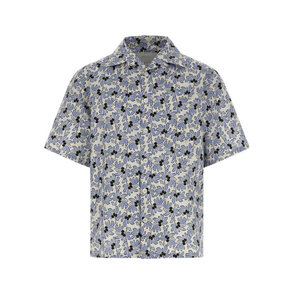 Prada Men Pongé Shirt